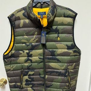 XXL Ralph Lauren down puffer vest. New with tags.